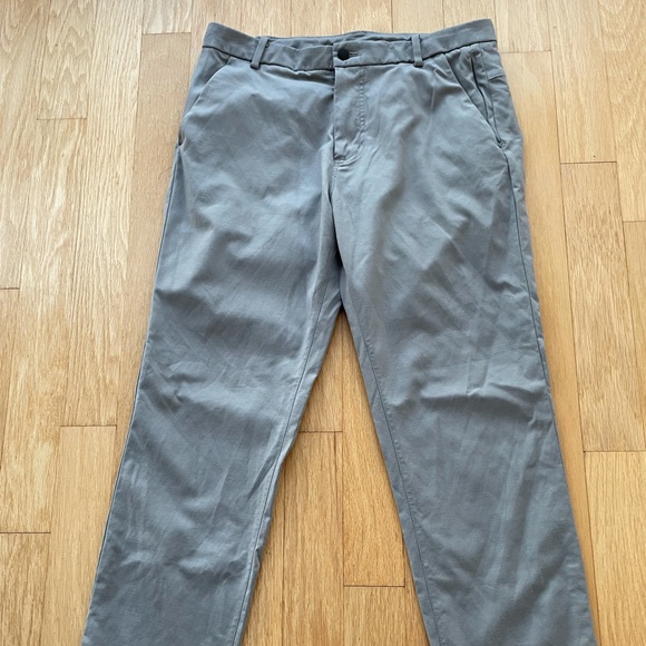 Lululemon Commission Gray Mens Pants 34 - Picture 3 of 7